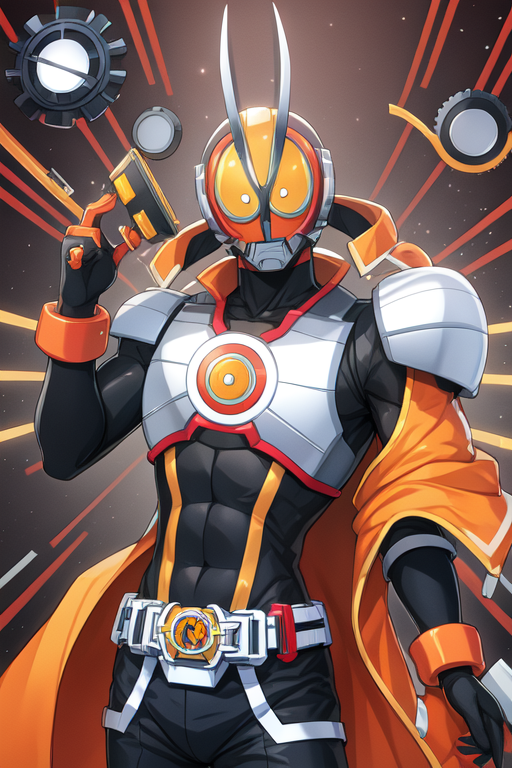 Kamen Rider LoRA (Type FAIZ) image by MassBrainImpact