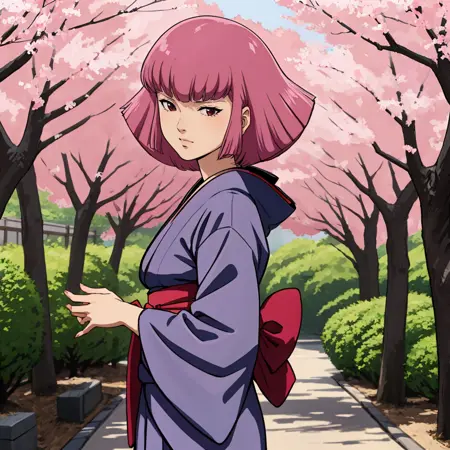 haman karn LORA(GUNDAM ZZ)background test