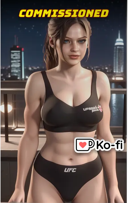 Claire Redfield | UFC Sports Bra Mod