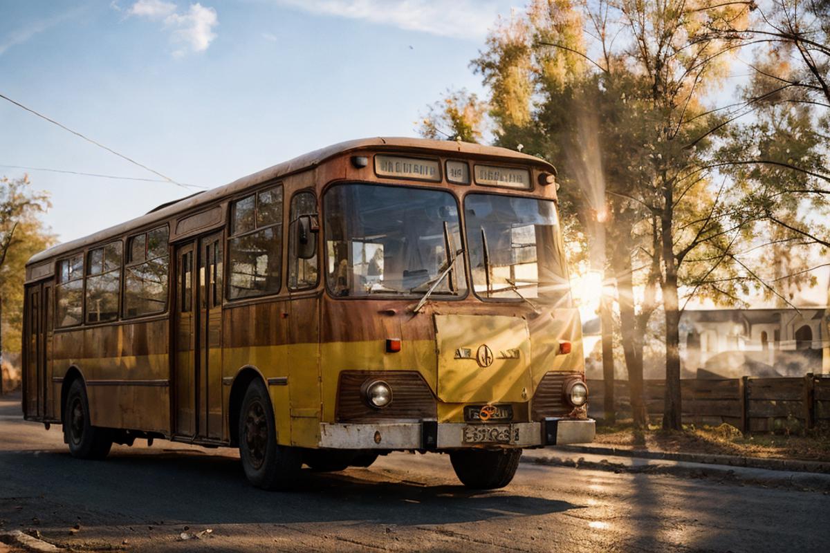 USSR Bus Liaz-677 (СССР Автобус Лиаз-677 Скотовоз) image by wildzzz