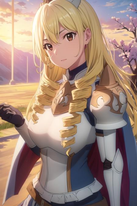 bozescopalesti, <lora:bozes co palesti s1s2-lora-nochekaiser:1>,
bozes co palesti, long hair, blonde hair, (brown eyes:1.5), drill hair,
BREAK skirt, gloves, cape, armor, shoulder armor, gauntlets, jewelry, earrings, breastplate,
BREAK outdoors, forest, nature, sun, sky, clouds, trees, grass,
BREAK looking at viewer, (cowboy shot:1.5),
BREAK <lyco:GoodHands-beta2:1>, (masterpiece:1.2), best quality, high resolution, unity 8k wallpaper, (illustration:0.8), (beautiful detailed eyes:1.6), extremely detailed face, perfect lighting, extremely detailed CG, (perfect hands, perfect anatomy),