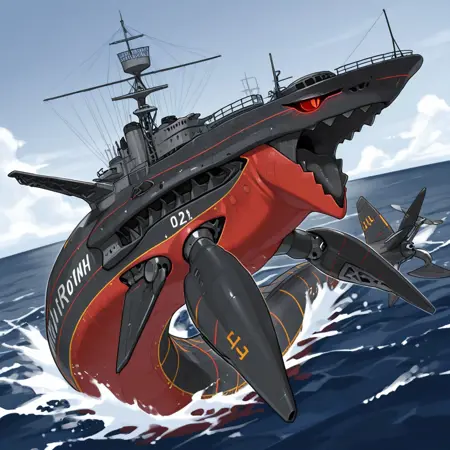 Living ship / Dire ship (Ship/Submarine)