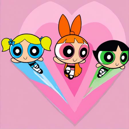 PowerPuff Girls (Pony Diffusion) PowerPuffGirls (Pony Dif)