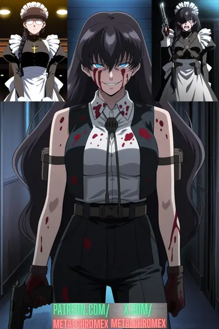 Roberta (Black Lagoon) - Commission!