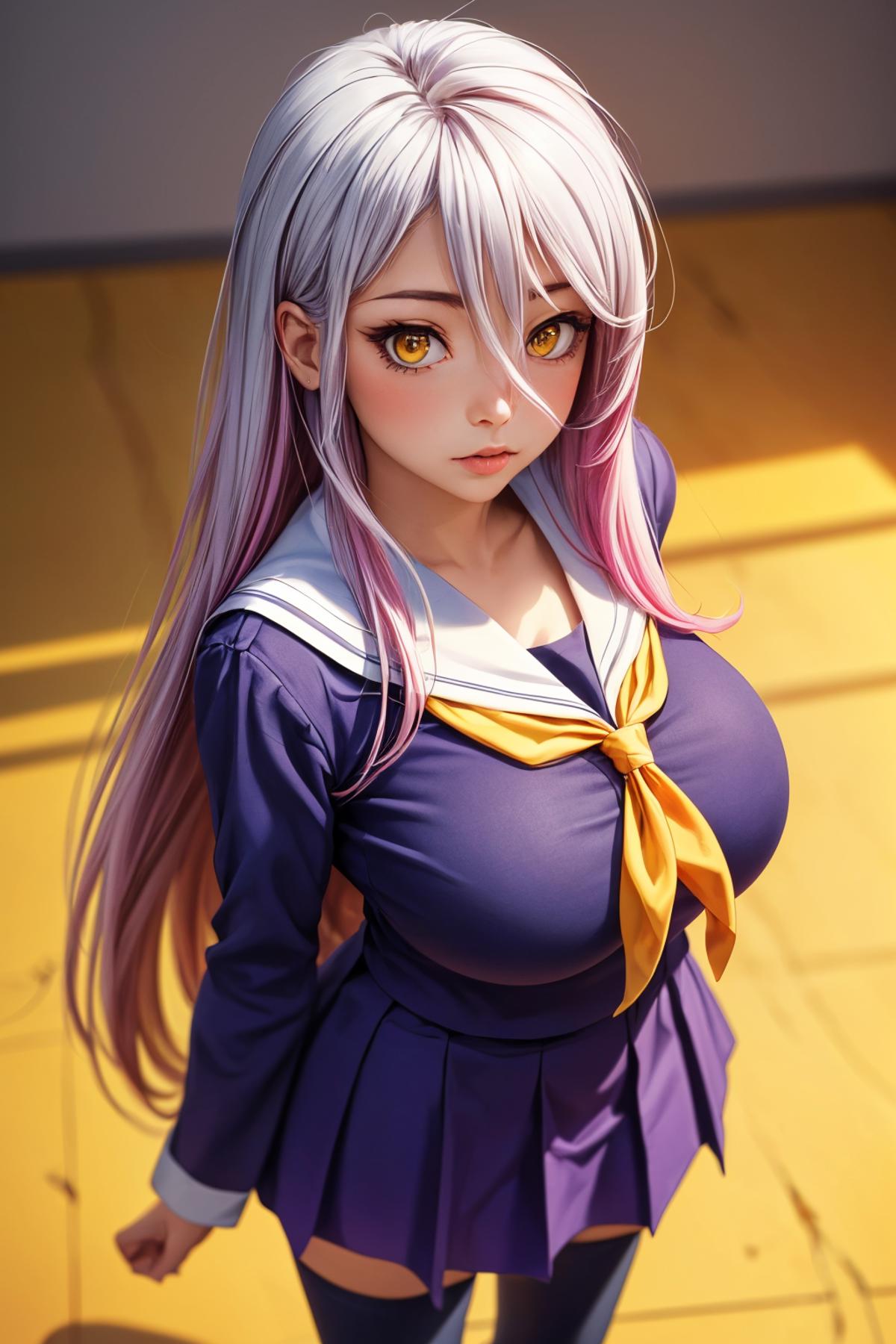 白 shiro/ノーゲーム・ノーライフ NO GAME NO LIFE image by iJWiTGS8