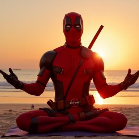 Deadpool - Flux1.D & SDXL v1.0 Flux1.D