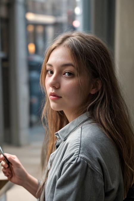 one pretty white girl, solo, prefect face, makeup, looking at viewer, soft lighting, film grain, epiCPhoto, <lora:pytorch_lora_weights:0.5>, <lora:breastsizeslideroffset:0.2>, <lora:picxer_real:0.7>, <lora:InstantPhotoX3:0.3>, <lora:more_details:0.6>