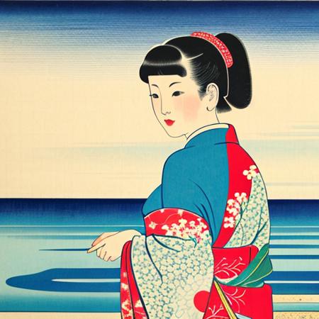 <lora:ukiyoe_v2:0.3> ukiyoe, 1girl