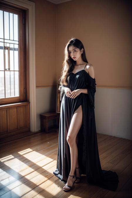 ((1girl, health bar, long hair, ruins, scenery, very long hair, a dog that is looking out of a window, alessio albi, near a window window, near a window, looking in the window, nadav kander, window, open windows, dilapidated look, next to a window, windows, fake windows, small windows, sean yoro, inspired by Steve McCurry, looking out a window
)),
////High quality texture, intricate details, detailed texture, 1girl , High quality shadow, a realistic representation of the face, Detailed beautiful delicate face, Detailed beautiful delicate eyes,a face of perfect proportion, Depth of field, perspective,  (detailed beautiful eyes and detailed face), light source contrast,detailed body,full body, ////
<lora:more_details:0.35>,(pureerosface_v1:0.5) , (ulzzang-6500-v1.1:0.5),   <lora:add_detail:0.5>, <lora:GoodHands:1>,