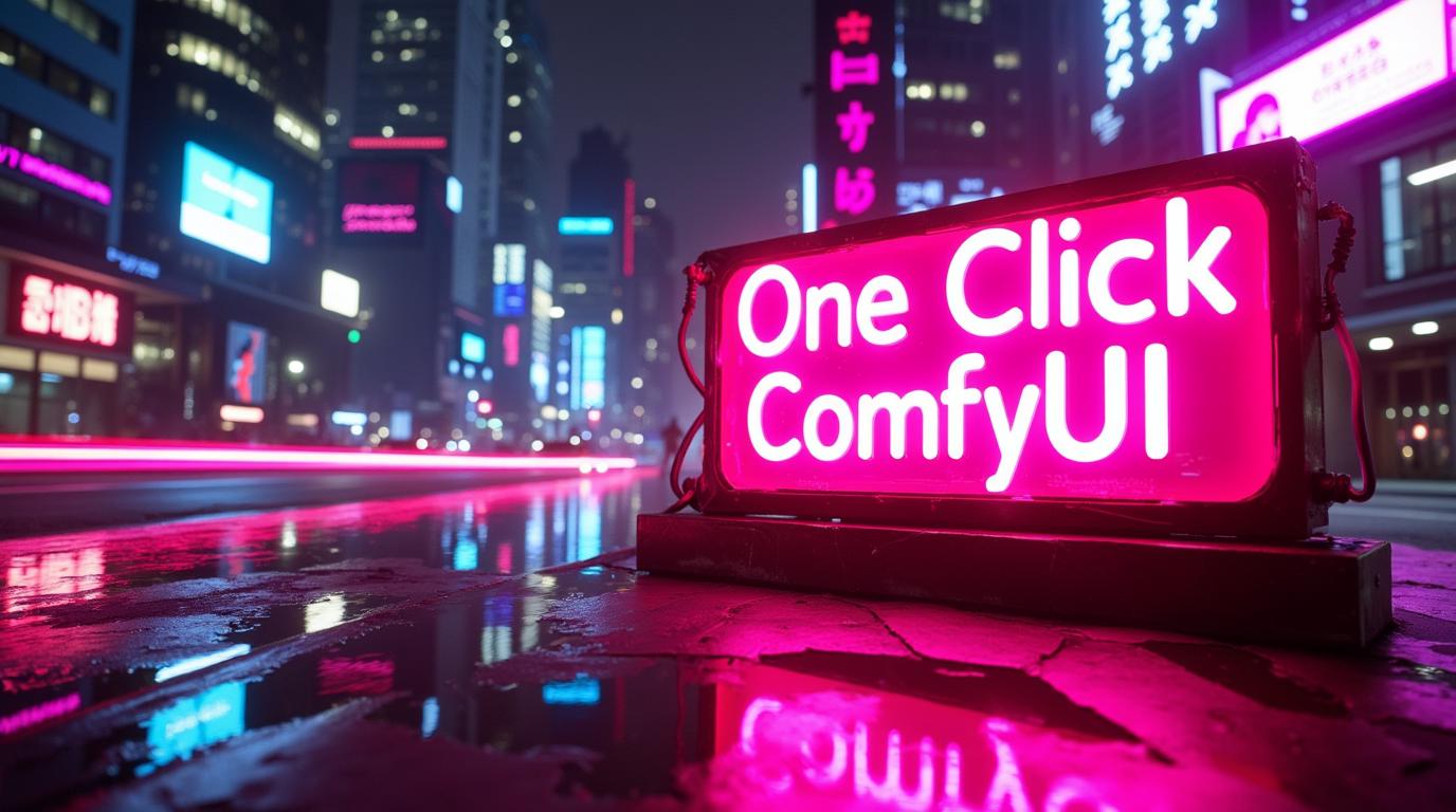 RunPod template - One Click ComfyUI with SDXL for effortless SFW/NSFW image generation
