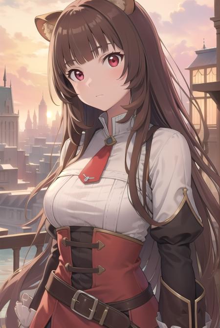 raphtalia, <lora:raphtaliatest:1>,
raphtalia, animal ears, brown hair, long hair, raccoon ears, raccoon girl, raccoon tail, (red eyes:1.5), tail,
BREAK arm garter, belt, brown belt, brown dress, dress, juliet sleeves, long sleeves, puffy sleeves, short dress,,
BREAK looking at viewer,
BREAK outdoors, city,
BREAK <lora:GoodHands-vanilla:1>, (masterpiece:1.2), best quality, high resolution, unity 8k wallpaper, (illustration:0.8), (beautiful detailed eyes:1.6), extremely detailed face, perfect lighting, extremely detailed CG, (perfect hands, perfect anatomy),