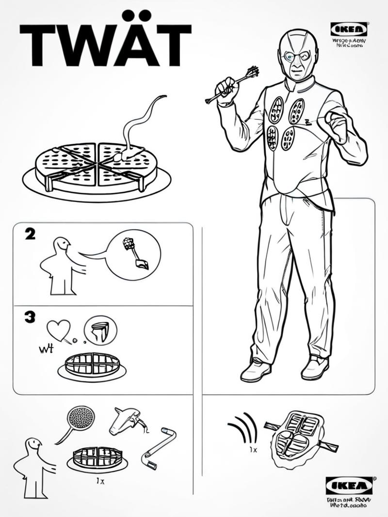 Ikea Instructions - LoRA - SDXL image by L0rdB1zn3ss