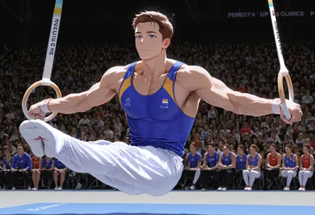 L-sit Gymnastics Pose