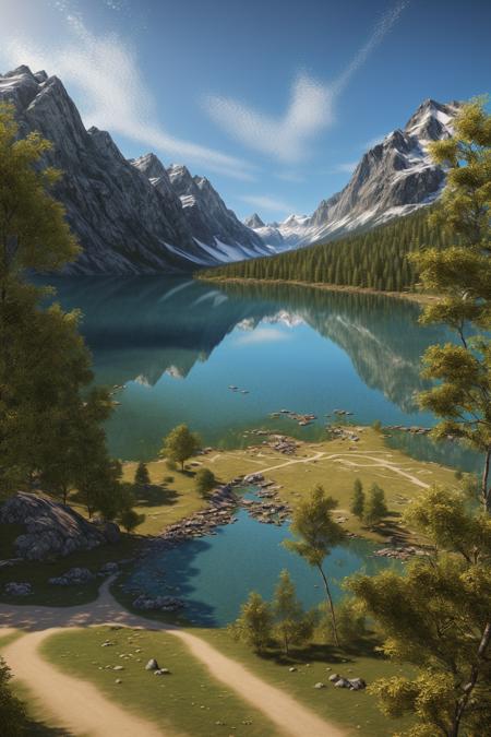 (best quality,32k,highres,masterpiece:1.2),ultra-detailed,(realistic,photorealistic,photo-realistic:1.37), Very beautiful scenic picture,