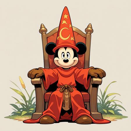 Sorcerer Mickey (Fantasia) Illustrious V1