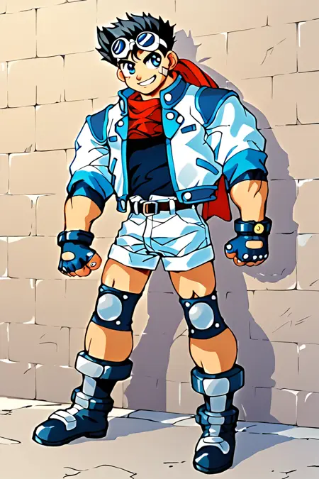 Rai Bakuoh  PONY  Waku Waku 7  (Requested Character)  爆皇 雷  わくわく7