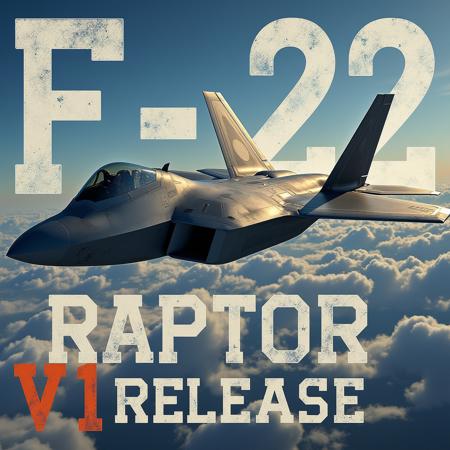 F-22 Raptor V1 Flux Dev - v1.0 v1.0