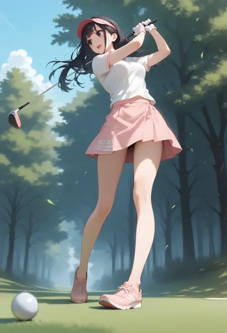 [SDXL&Pony] golf / ゴルフ