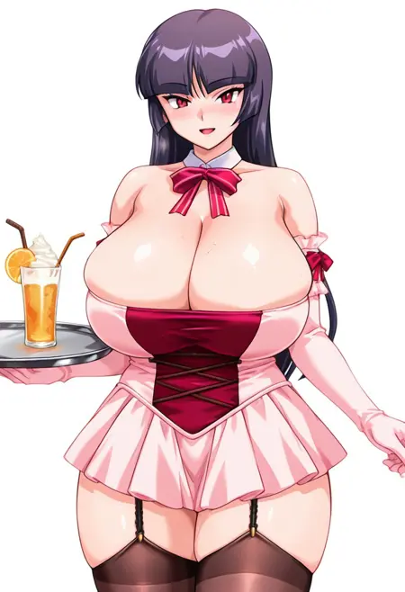 Waitress Uniform - Hitoduma Cosplay Kissa [ Illustrious / Pony ]