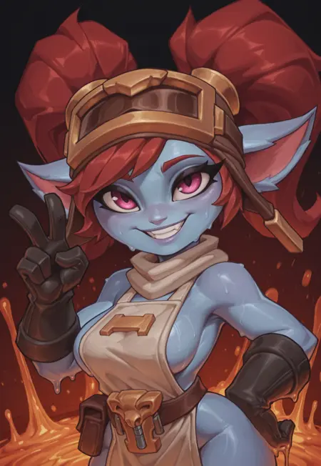 Blacksmith Poppy - (League of Legends) - Character LoRA - [Pony]