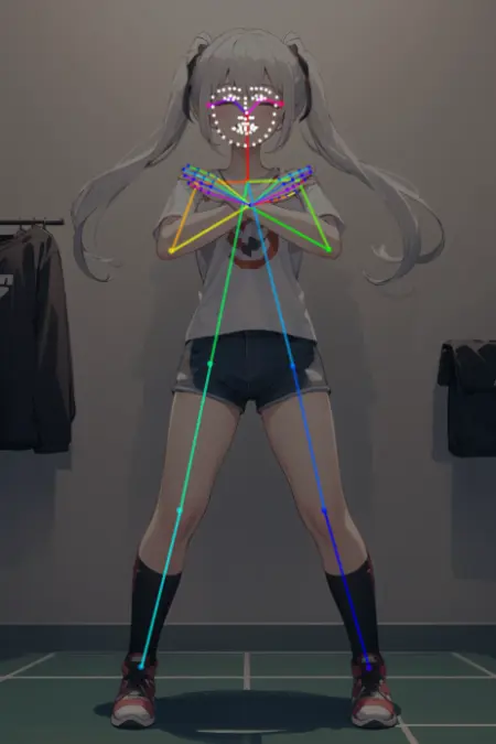 [Openpose+Depth+Linear] X-arms