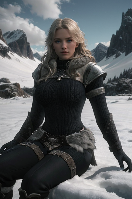 [Skyrim] Northgirl armor V1