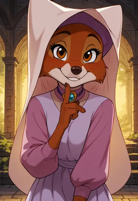 Maid Marian (Disney Robin Hood 1973) [Illustrious]