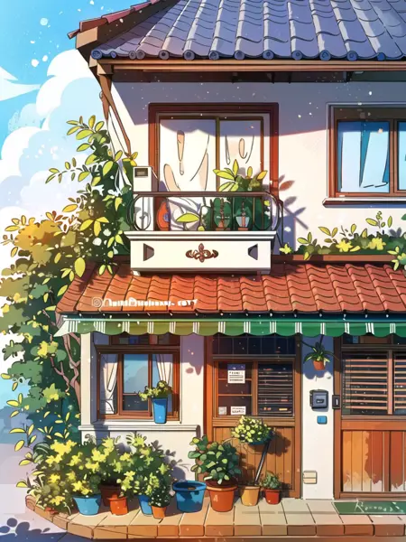 JZCG021-Comic house