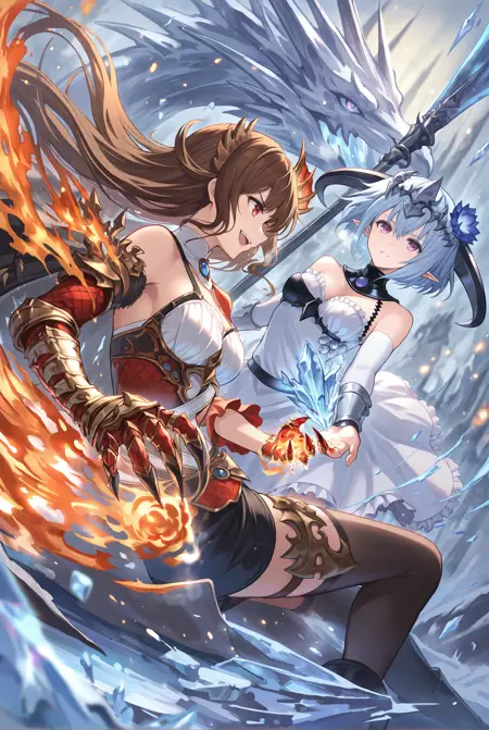 Shadowverse Galmieux & Filene / ガルミーユ と フィルレイン（シャドウバース） ( IL )