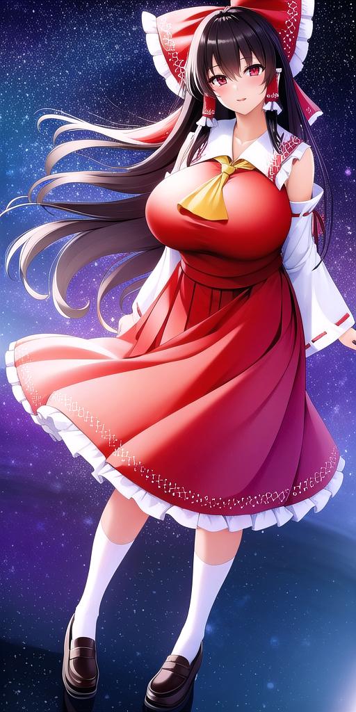 Reimu Hakurei (Older Fanart) - Touhou image by knxo