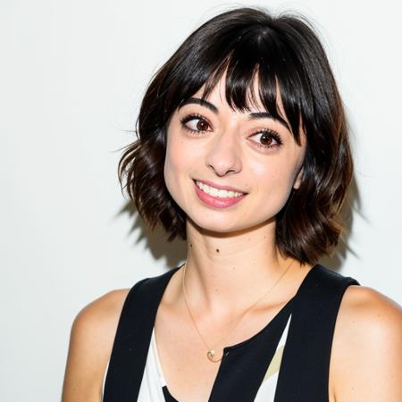 RAW photo, kate micucci, (high detailed skin:1.2), 8k uhd, dslr, soft lighting, high quality, film grain, Fujifilm XT3  <lora:kate micucci v1.0:0.6>