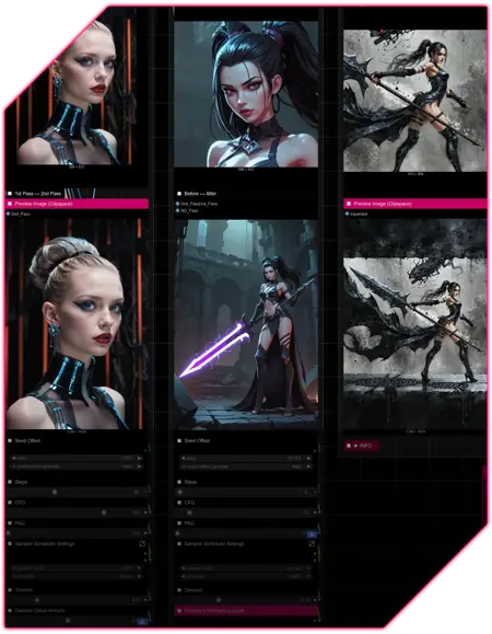 ComfyUI — Advanced XL/15/P/IL — Daemon +Meta