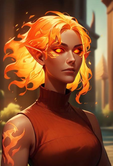 Fire Genasi | Fantasy | DND FireGenasi | Ver 1.0