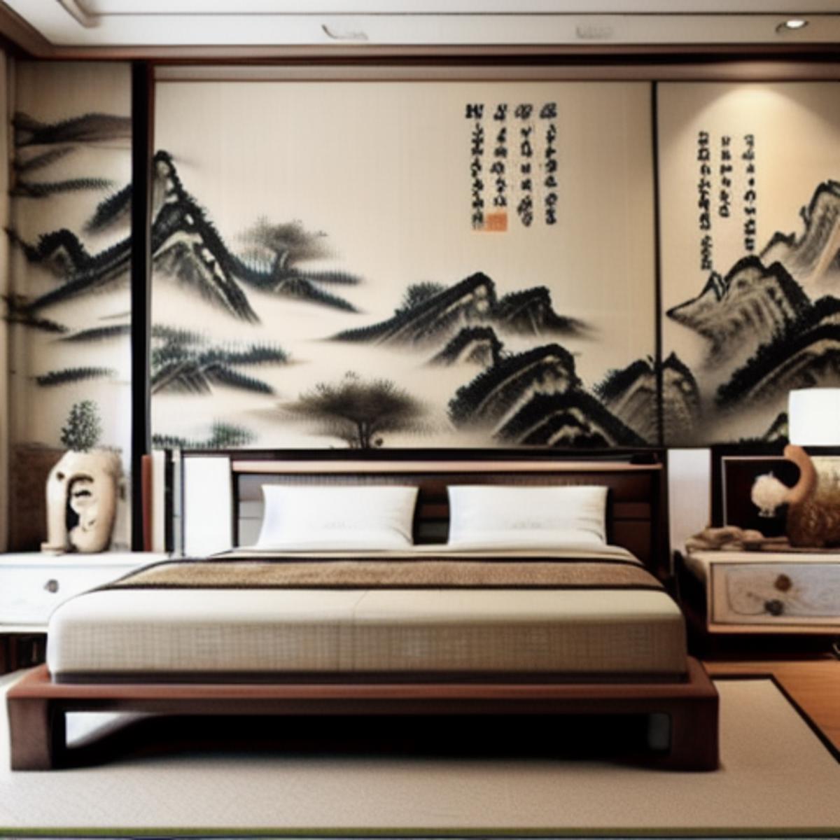 Chinese style bedroom - Chinese style bedroom | Stable Diffusion LoRA ...