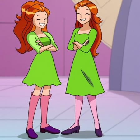 Sam dress Green V1