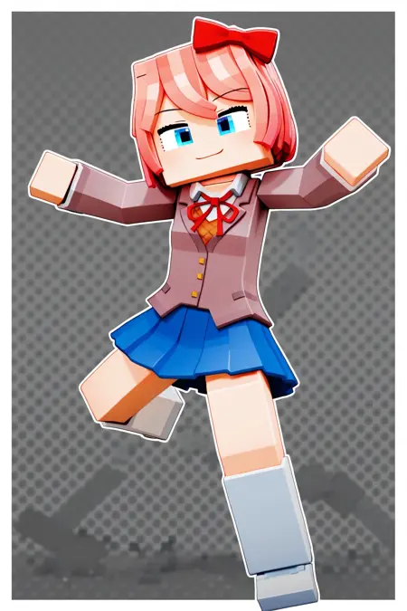 Sayori (Zamination/Fazbear and Friends/Doki Doki Literature Club/DDLC)