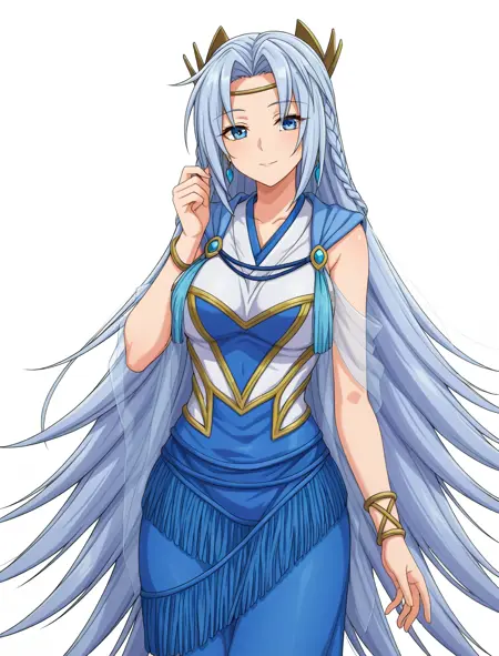 Priestess with eyes of blue 青き眼の巫女 (YU-GI-OH! 遊戯王OCG)