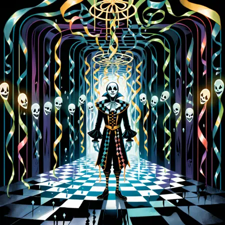 The Spectral Harlequin.