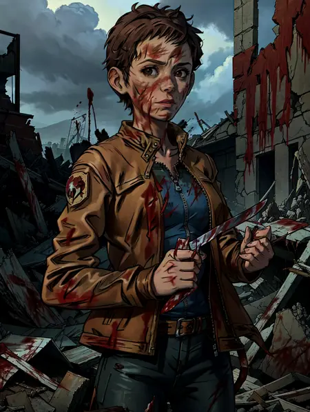 Jane from Telltale's The Walking Dead