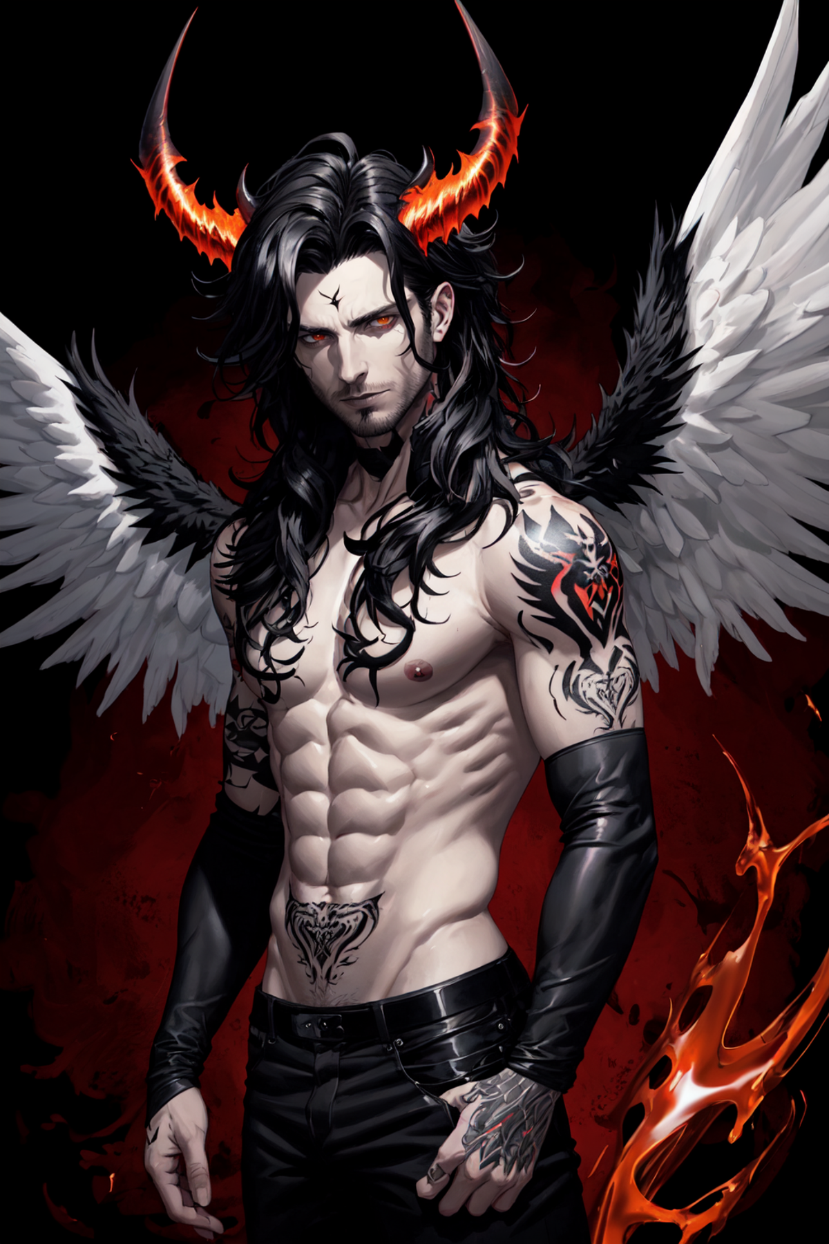 Lucifer Morningstar image by duskfallcrew