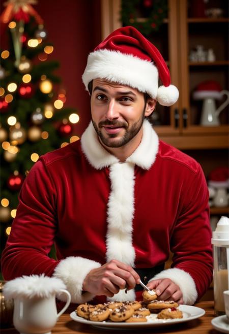 Wearing a Santa Hat (FLUX) V1