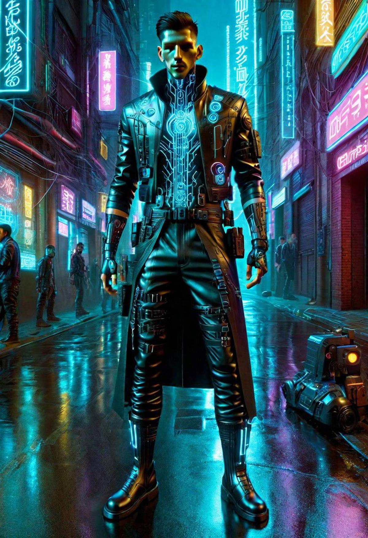 Neon Cyberpunk SDXL image by the_dyslexic_one582