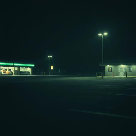 A dimly lit supermarket parking lot at night, silent and empty. The flickering neon lights cast long, distorted shadows on the cracked asphalt. In the farthest corner, a figure stands in the darkness.
It is tall, unnaturally thin, its elongated limbs barely distinguishable from the shadows. Its glowing white eyes pierce through the dark, locked onto you. A wide, jagged grin stretches across its face, too large, too sharp—unnatural.
It doesn’t move. Yet every time you blink, it feels closer.
It is watching. It is waiting.
And no matter where you go, it will always be there.