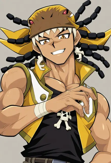 Tyranno Hassleberry / Kenzan (Yugioh GX) | ILXL