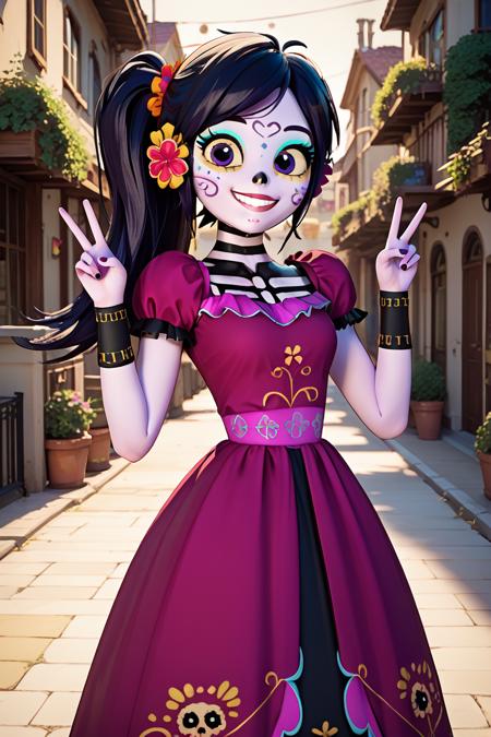 catrina purple skin