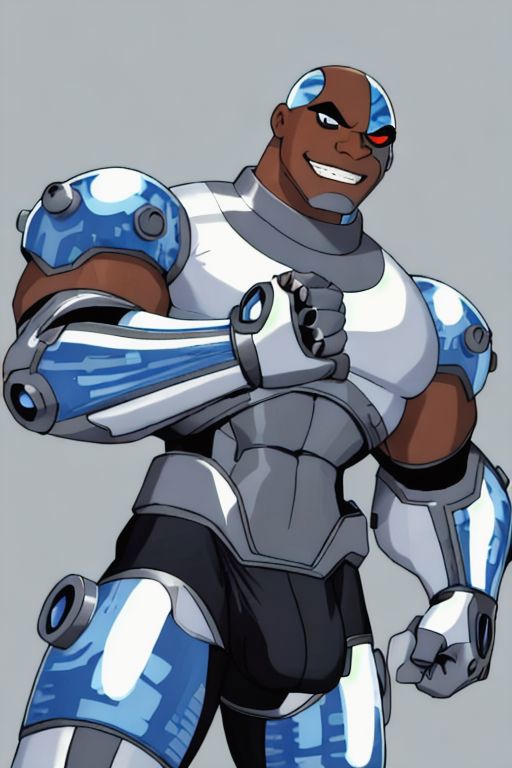 Cyborg - Teen Titans - Character LORA image by benderofmen