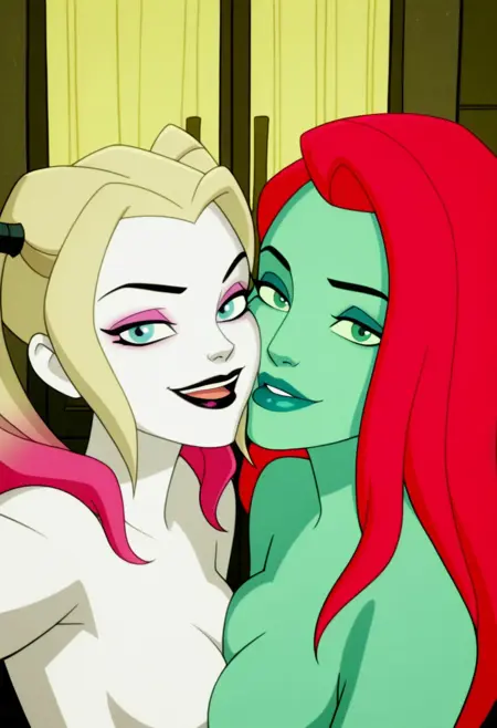 Harley and Ivy (Illustration)