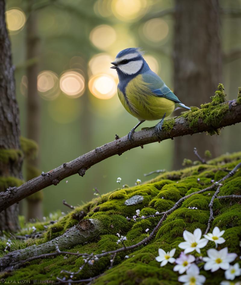 Eurasian blue tit image by zerokool