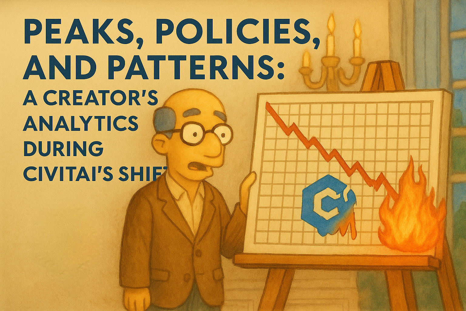 Peaks, Policies, and Patterns: A Creator’s Analytics During CivitAI’s Shift