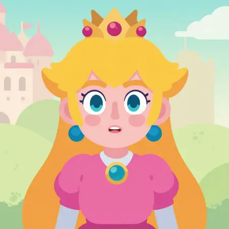 Flat Cartoon Real Dream Lora